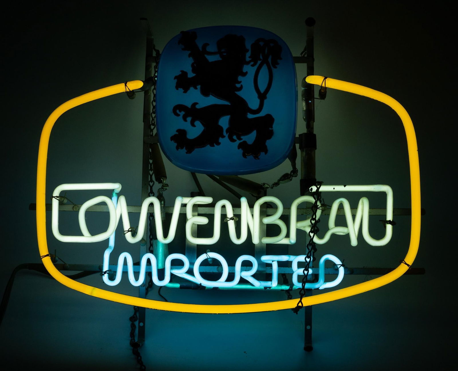 Lowenbrau Imported Neon Sign (1 of 2)
