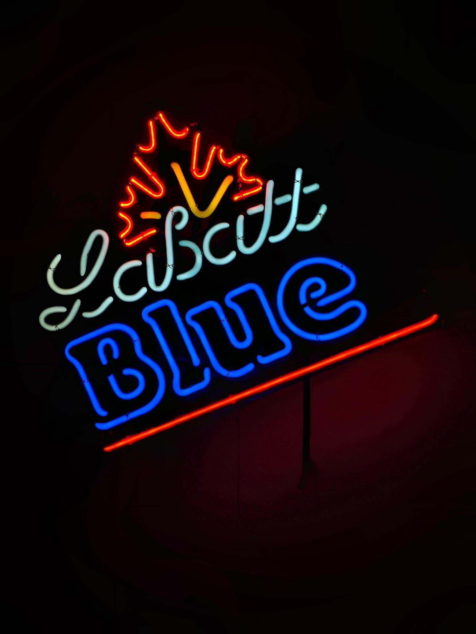 Labatt Blue Neon Sign (1 of 3)