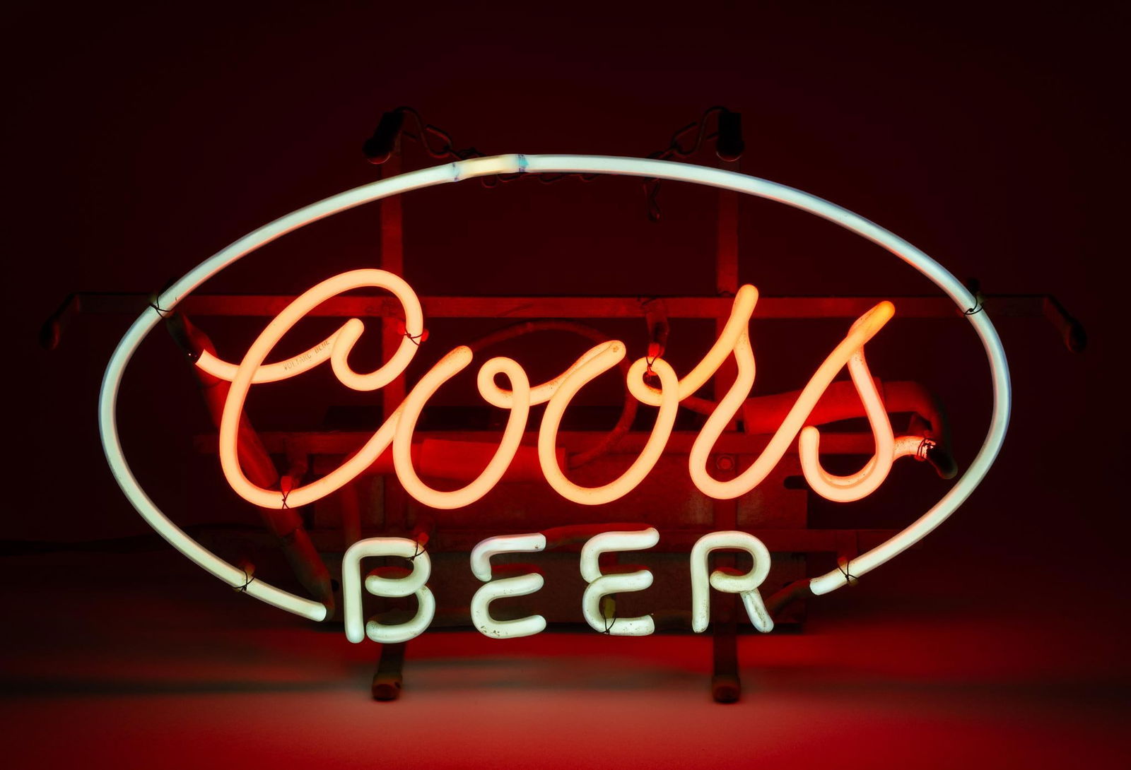 Coors・ネオンサイン Coors Light with Bull Head Handmade LED Neon Sign