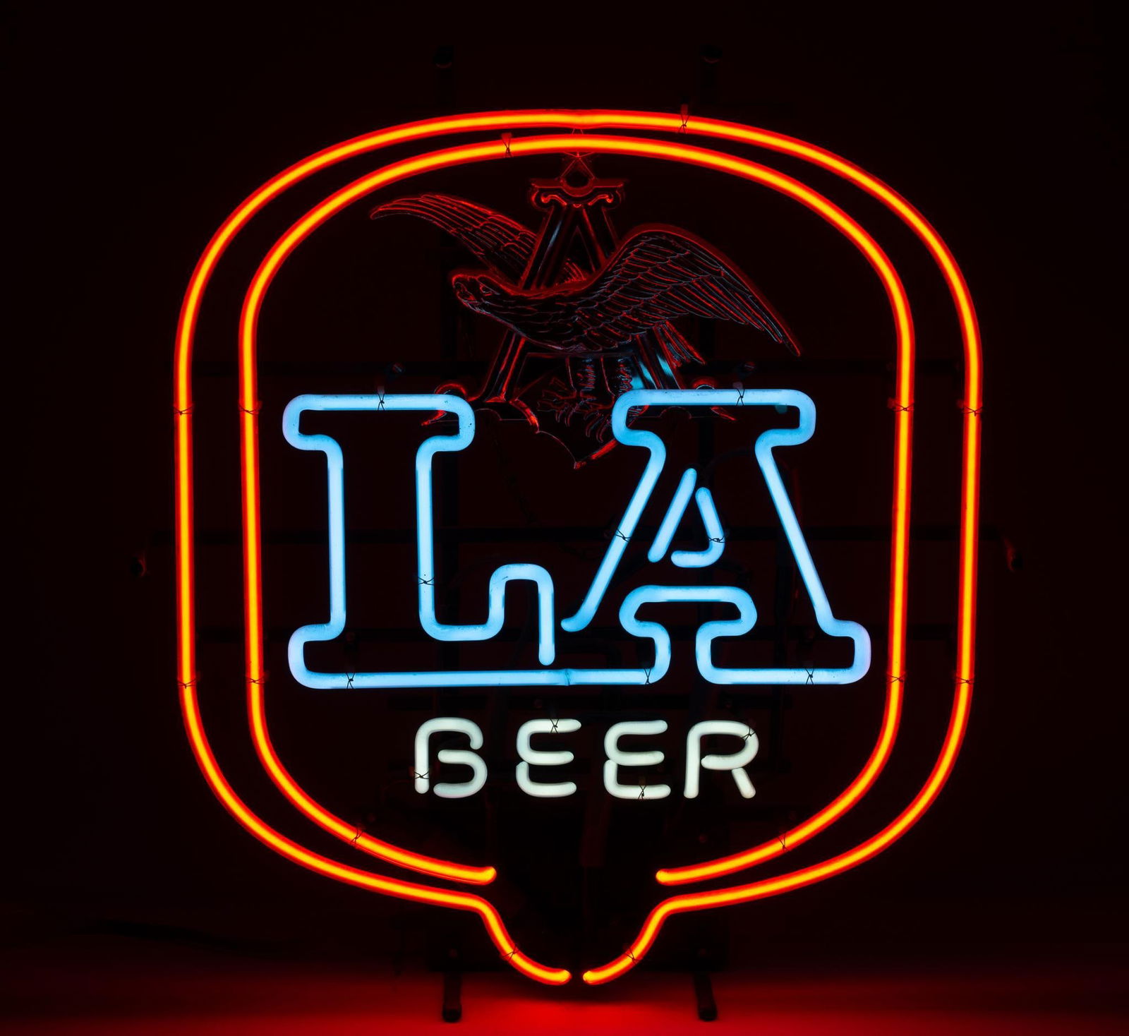 LA Beer with Eagle Neon Sign (1 of 3)