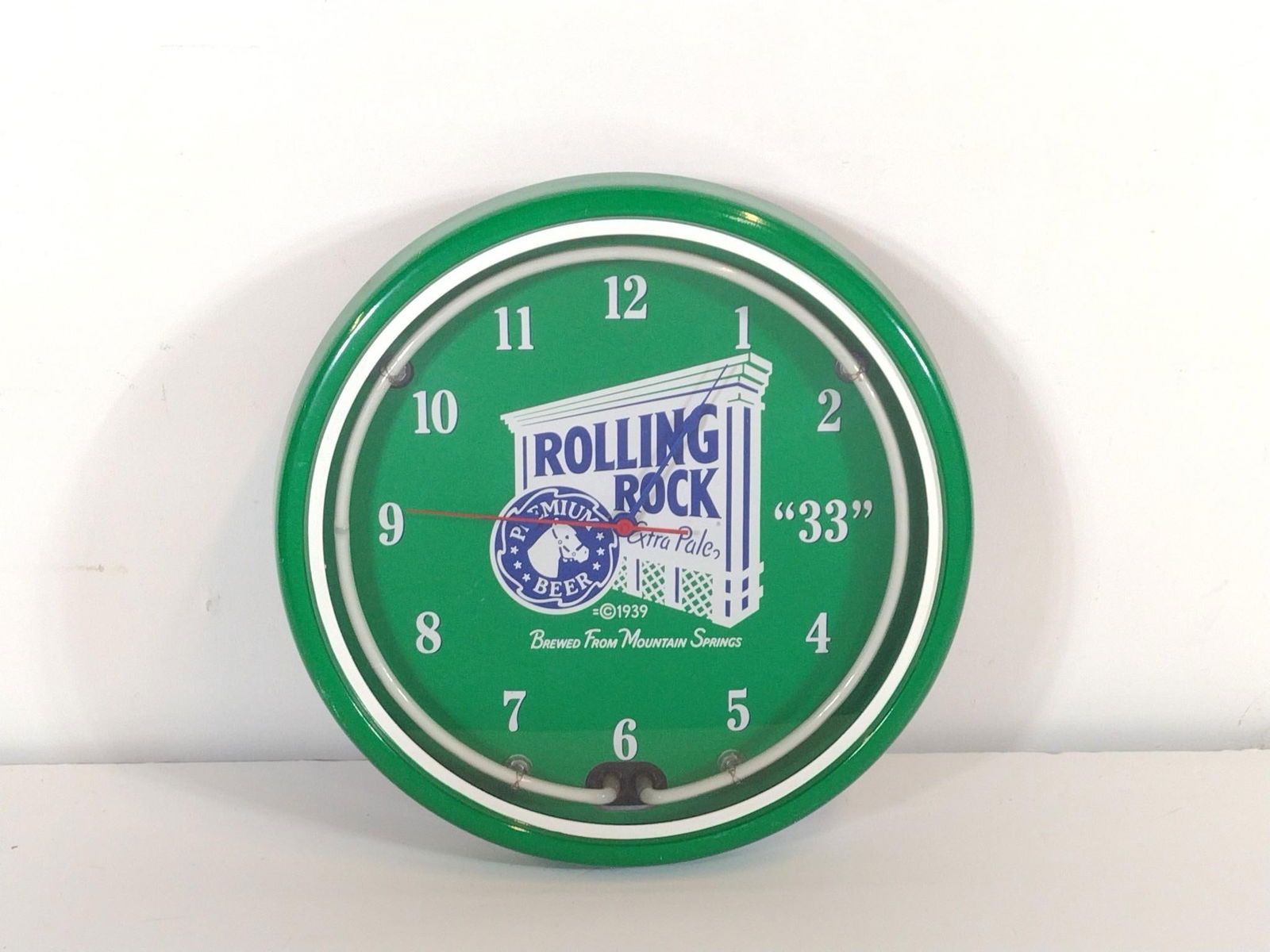 Rolling Rock Wall Clock (1 of 2)