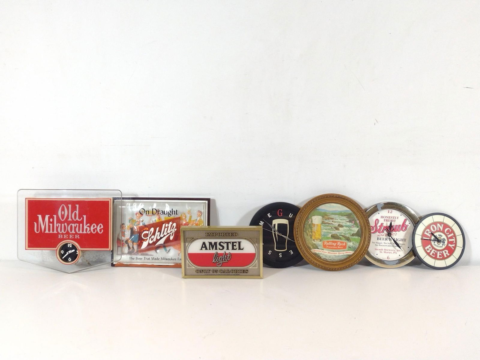 7 Beer Signs Incl Rolling Rock (1 of 5)