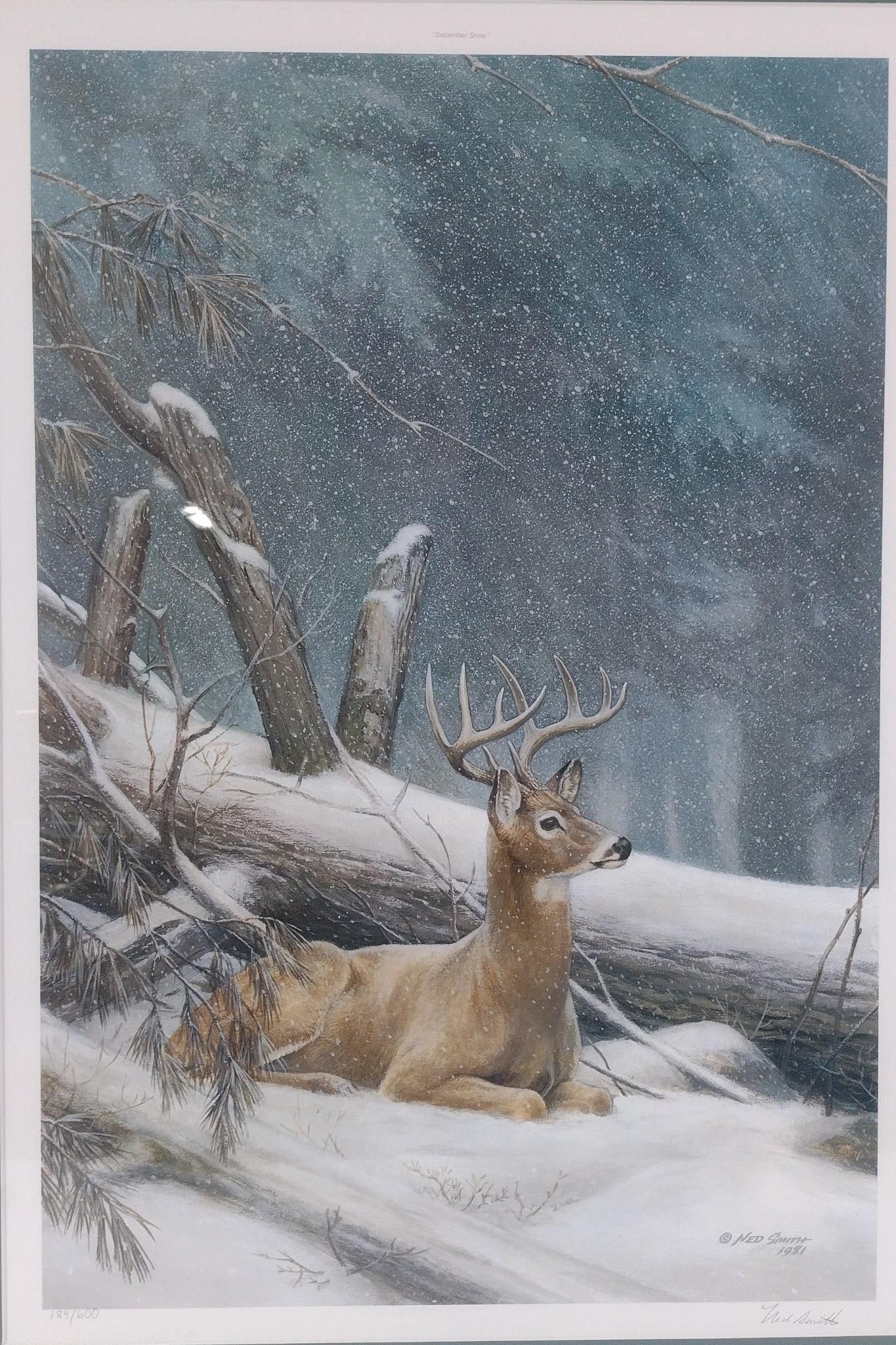 "December Snow" Limited Edition Ned Smith Print (1 of 5)