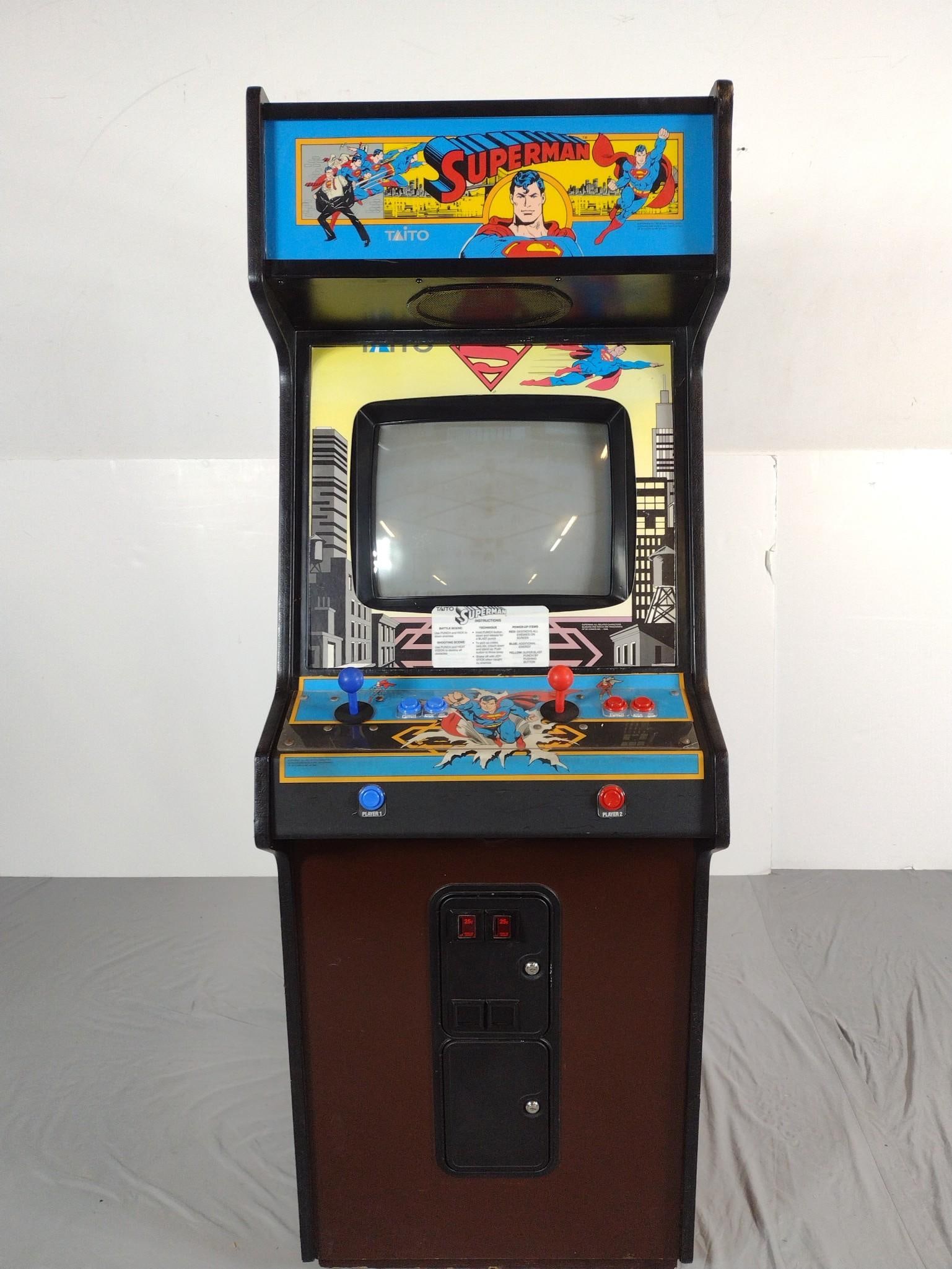 1988 Taito Superman Video Arcade Cabinet (1 of 11)