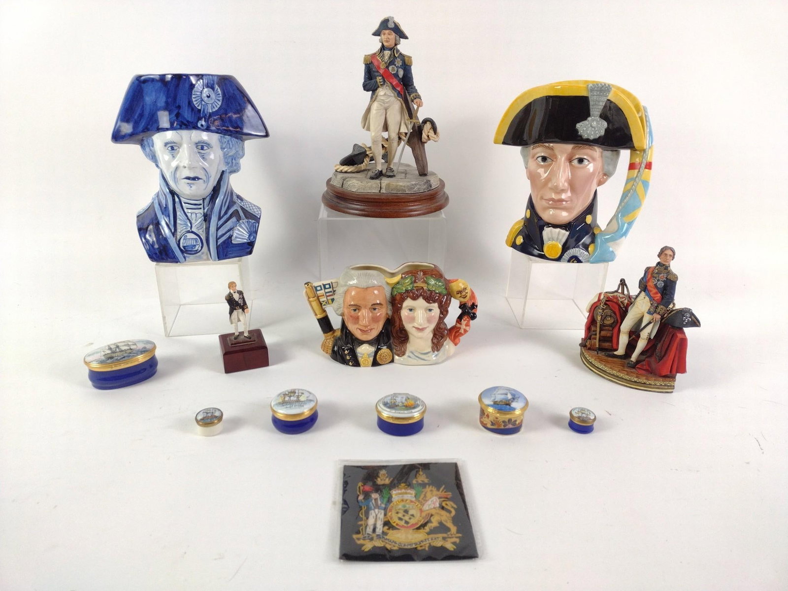 13 Pcs Admiral Nelson Incl Royal Doulton (1 of 10)