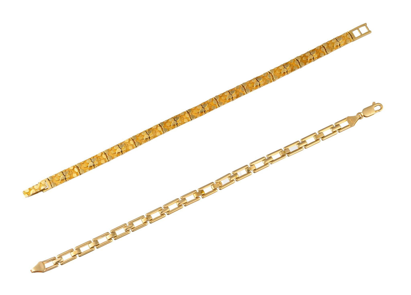 2 14K Gold Bracelets (1 of 5)