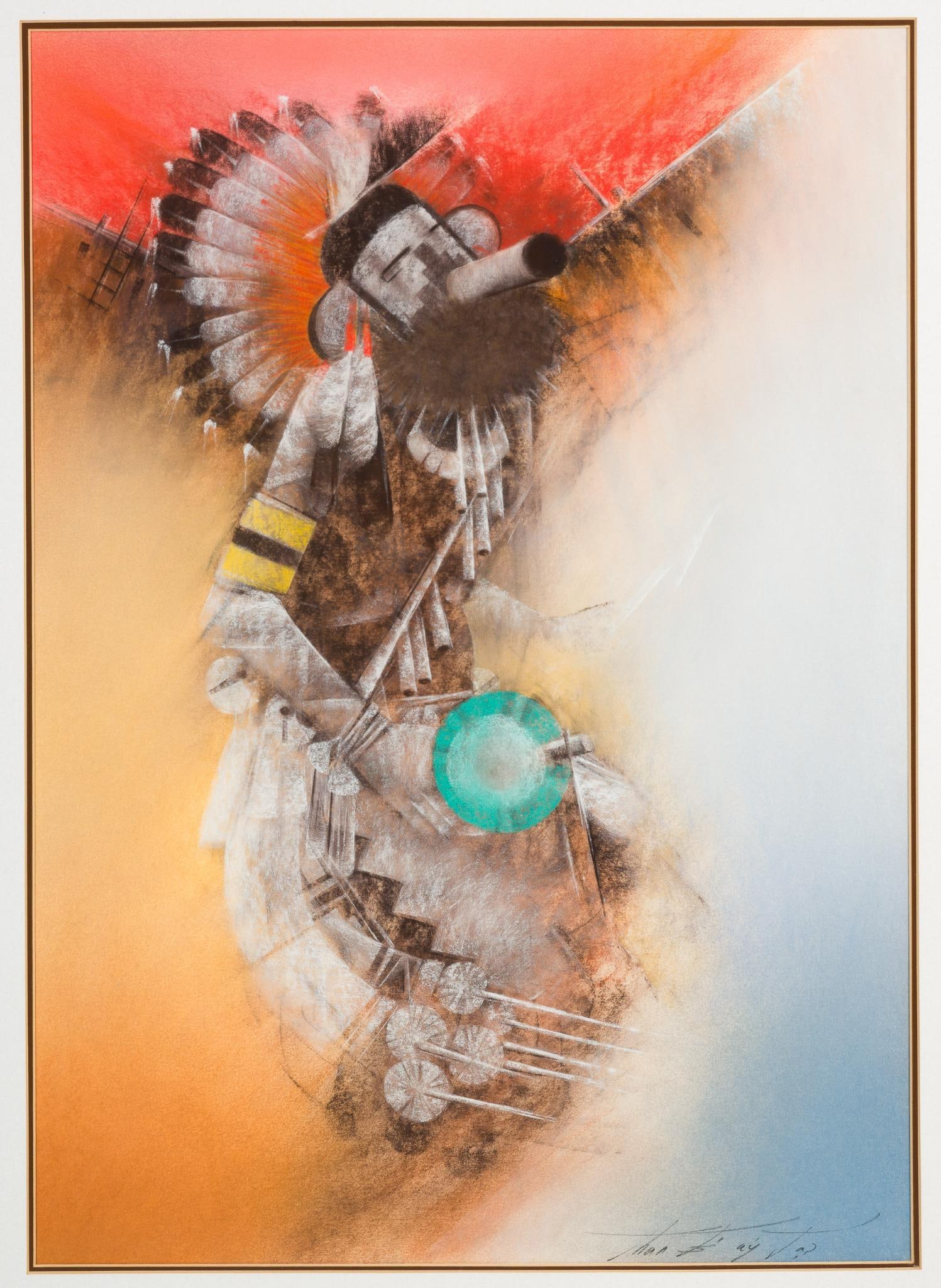 Original Pastel Painting By Tommy Montoya (1 of 4)