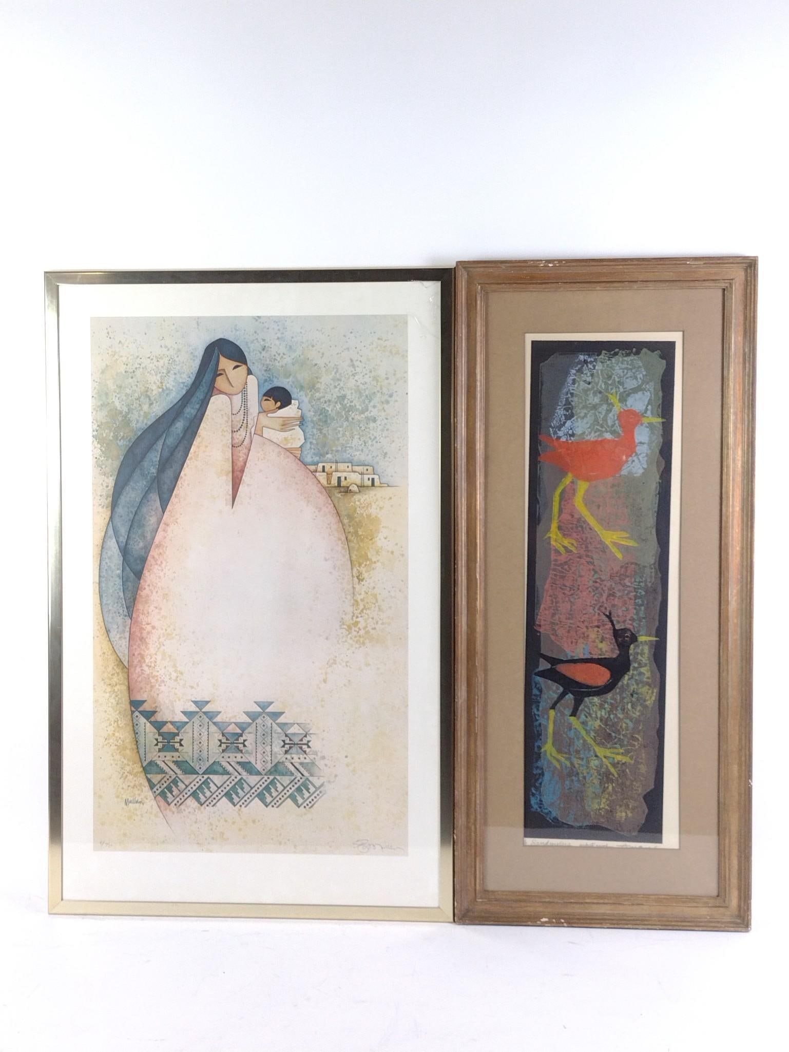 2 Native American Lithographs (1 of 6)