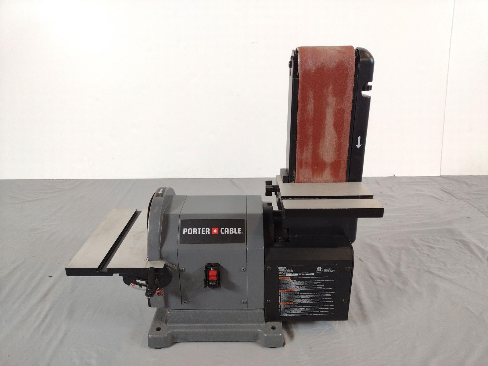 Porter Cable 4-in x 36-in Belt 5 -Amp Benchtop Sander (1 of 4)