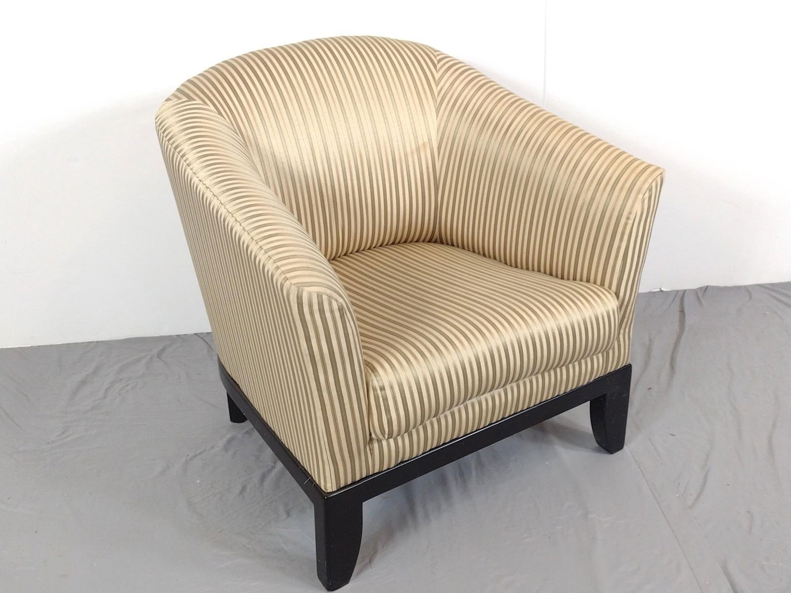 Stow & Davis Upholstered Arm Chair: NOT ELIGIBLE FOR IN-HOUSE SHIPPING. 31" wide X 29" deep X 30-1/2" high.