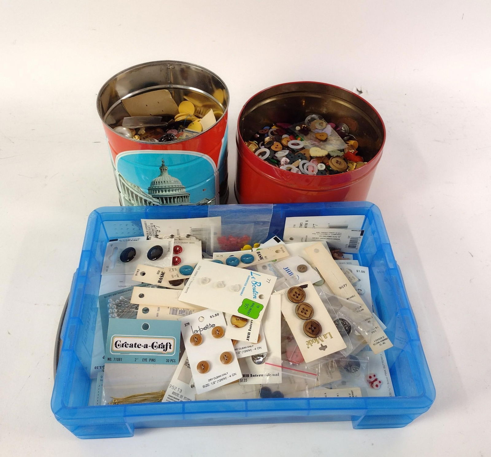 Vintage Button Collection (1 of 4)