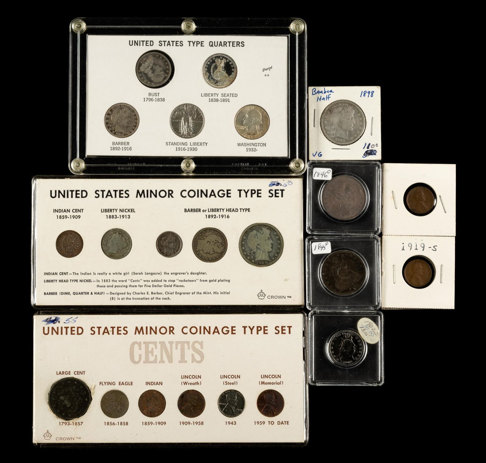 Type Sets U. S. Silver Coins (1 of 4)