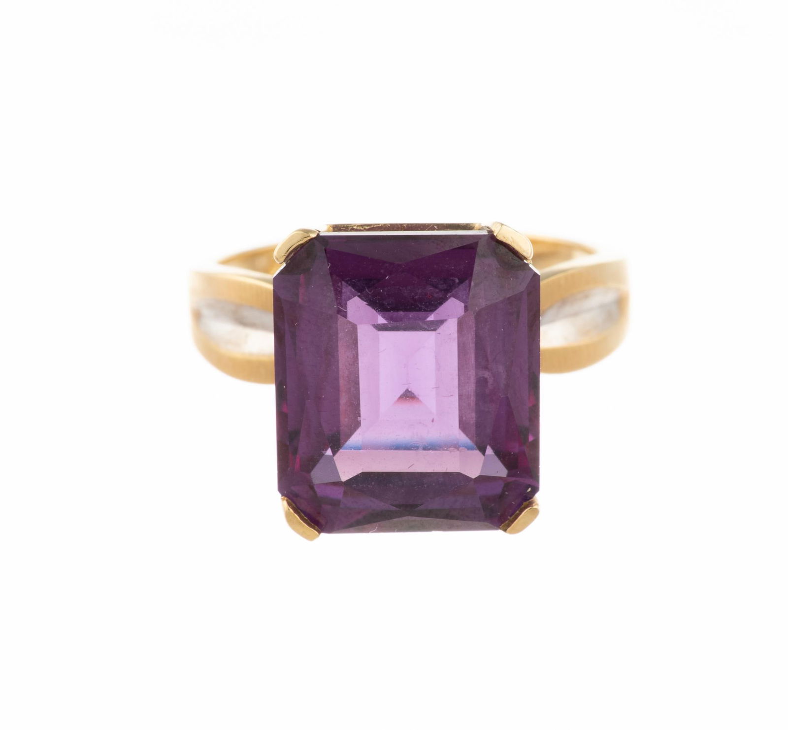 14K Gold & Amethyst Ring (1 of 4)