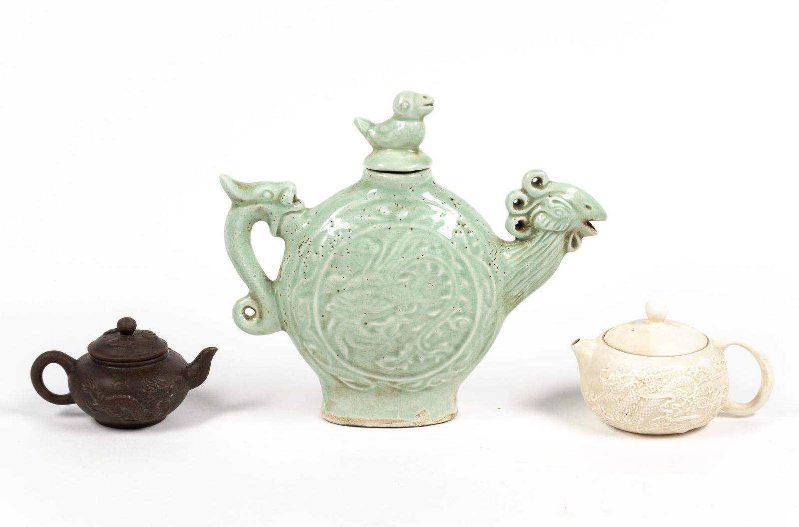 3 Asian Teapots (1 of 5)