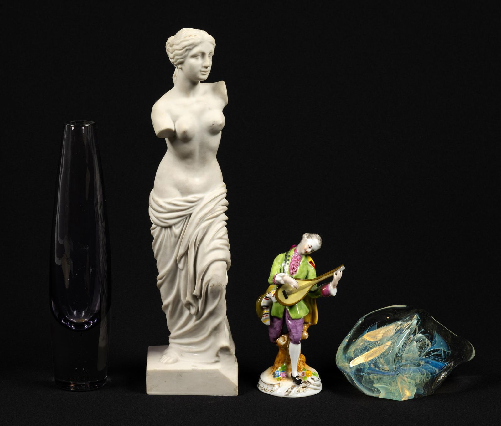 (4) Decorative Pieces Incl Glass (1 of 6)