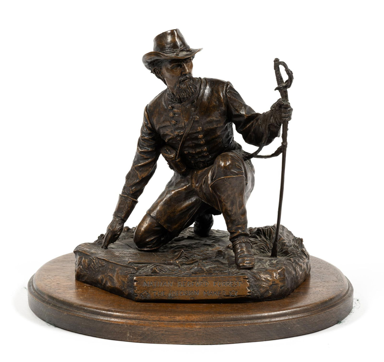 Nathan Bedford Forrest Bronze Statuette (1 of 4)