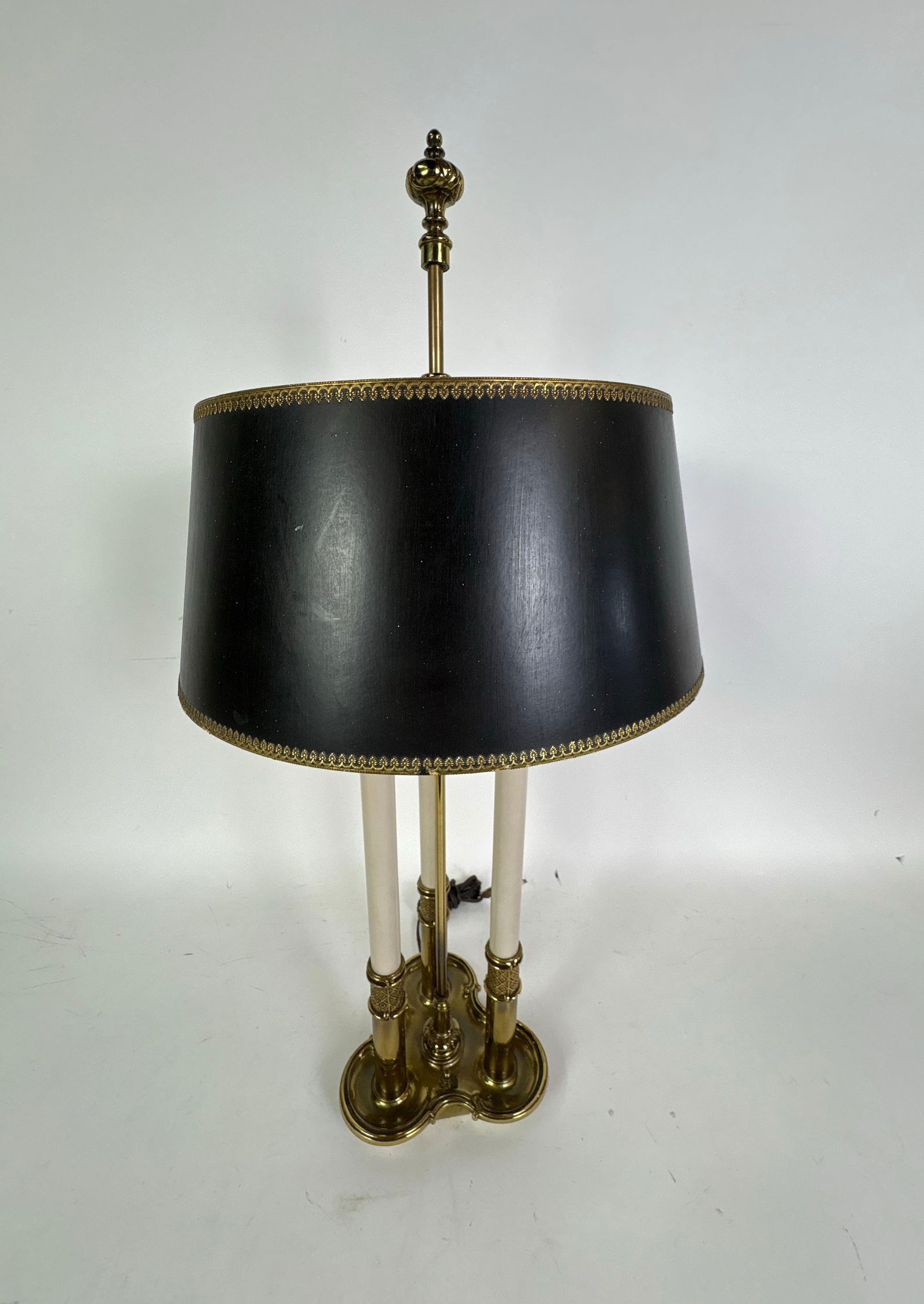Vintage Stiffel Brass Candlestick Lamp (1 of 1)