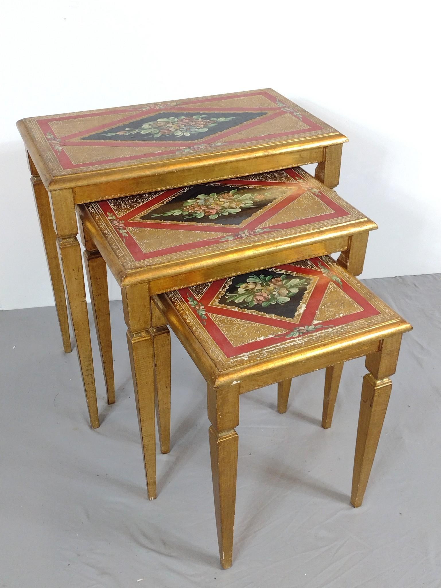 Painted Nesting Tables (1 of 4)