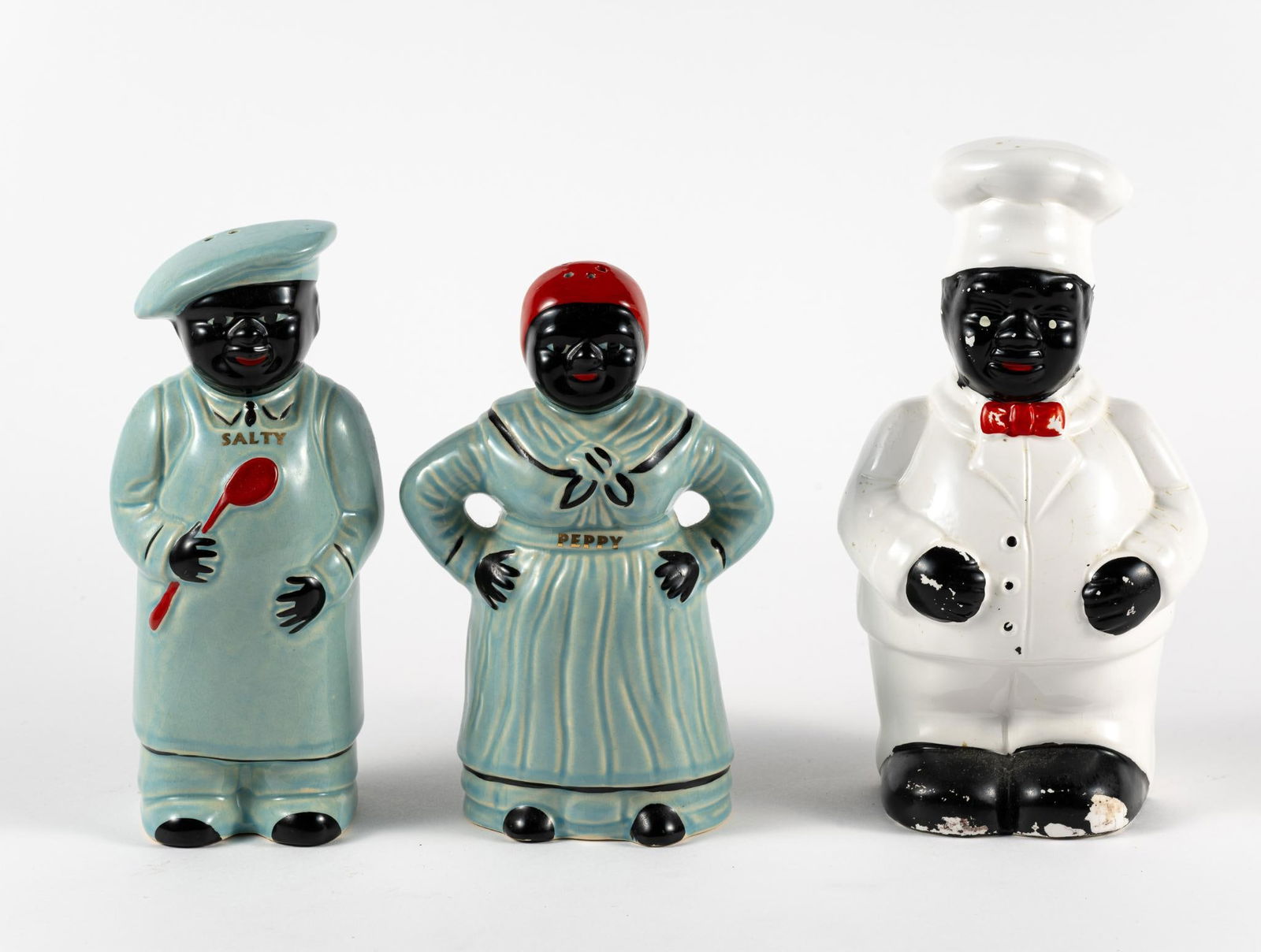 3 Black Americana, incl Salty and Peppy and Chef Bank (1 of 2)