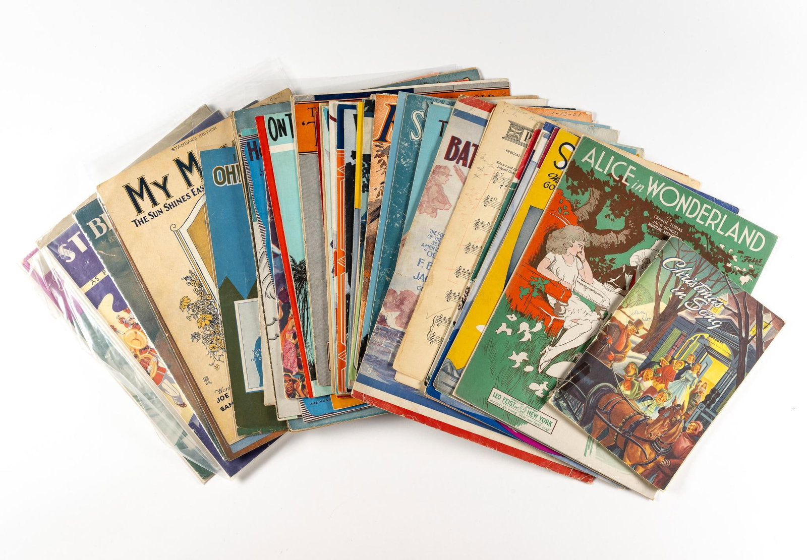 Lot of Music Books: Assorted music books.
