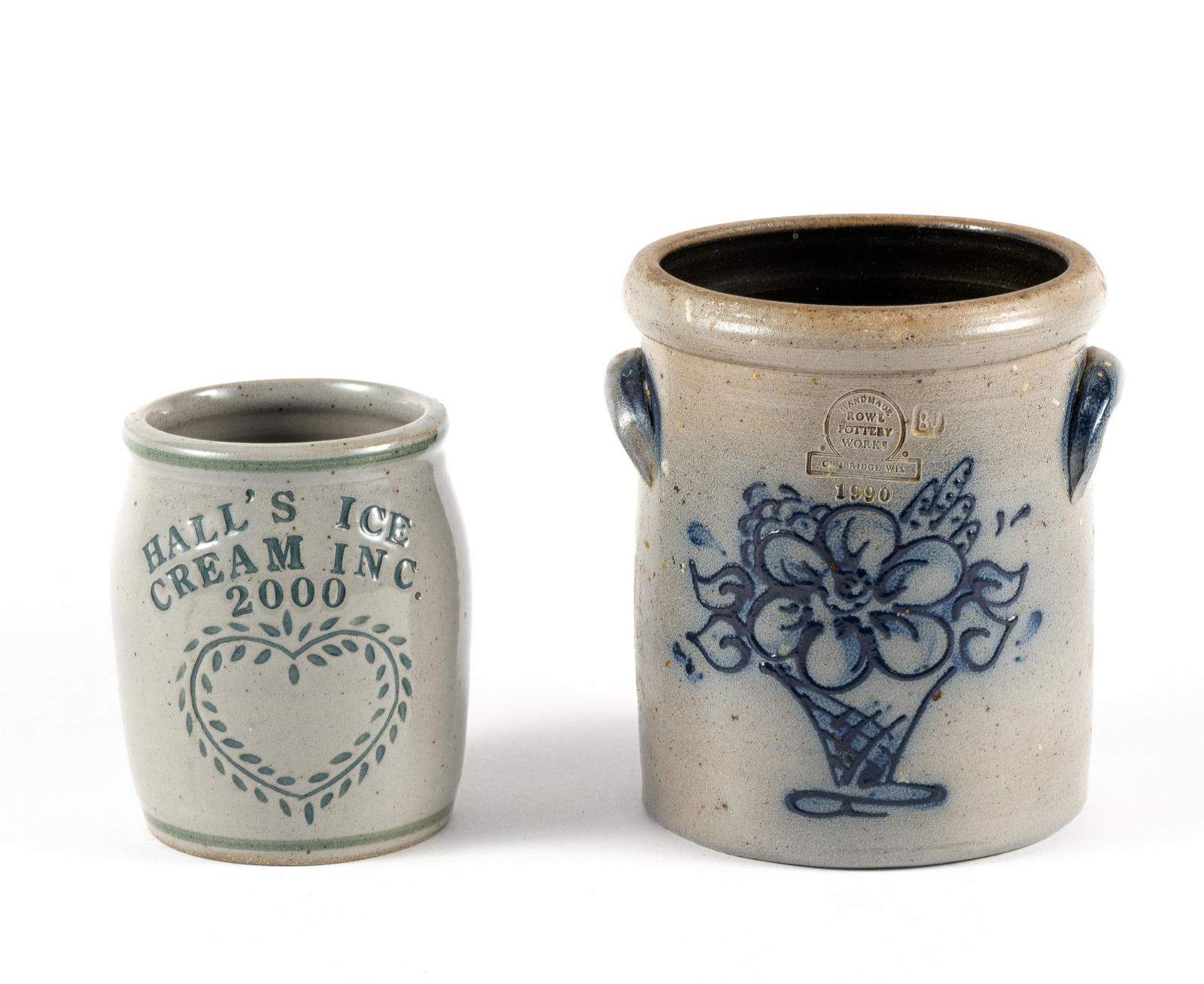 2 Pcs Stoneware incl Rowe Pottery Works (1 of 5)