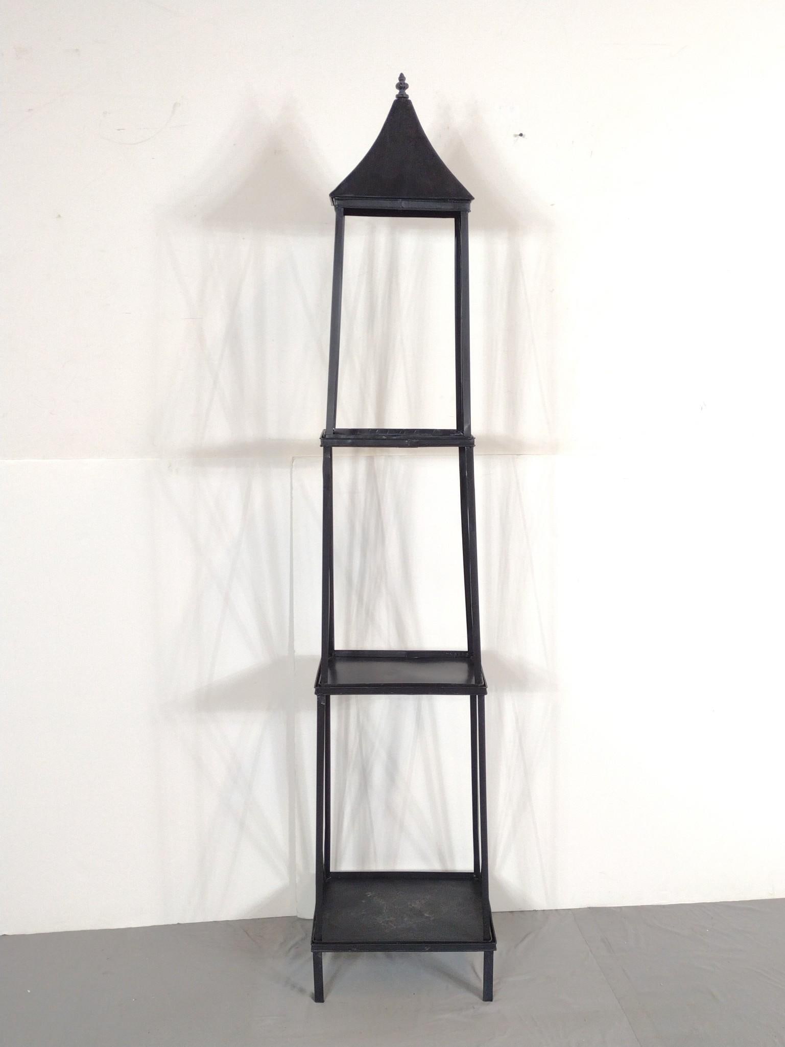 Three Tier Metal Plant Stand (1 of 3)