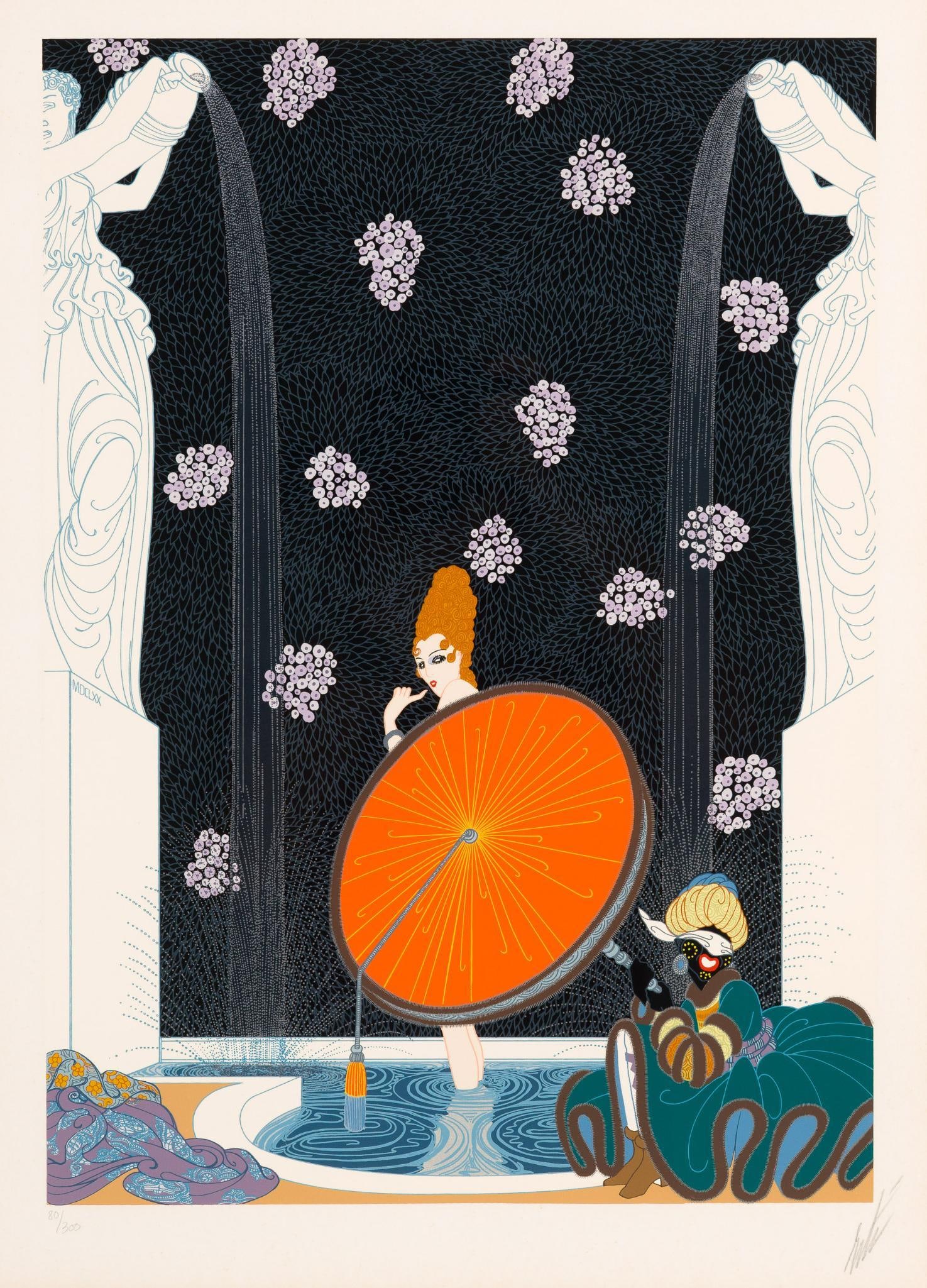 Erte Serigraph The Bath Of The Marquise (1 of 5)