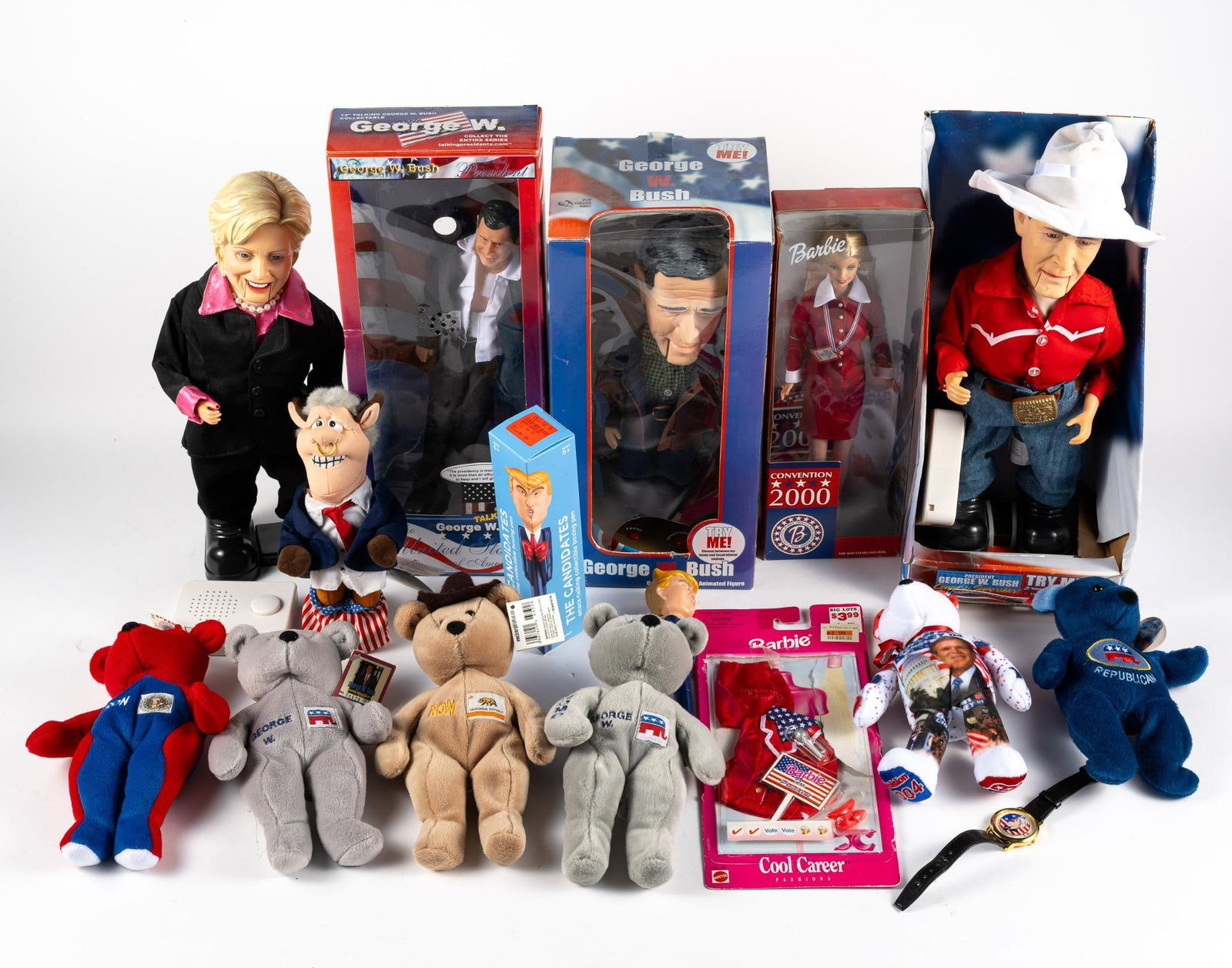 15 Political Memorabilia Toys and 6 Accessories (1 of 5)