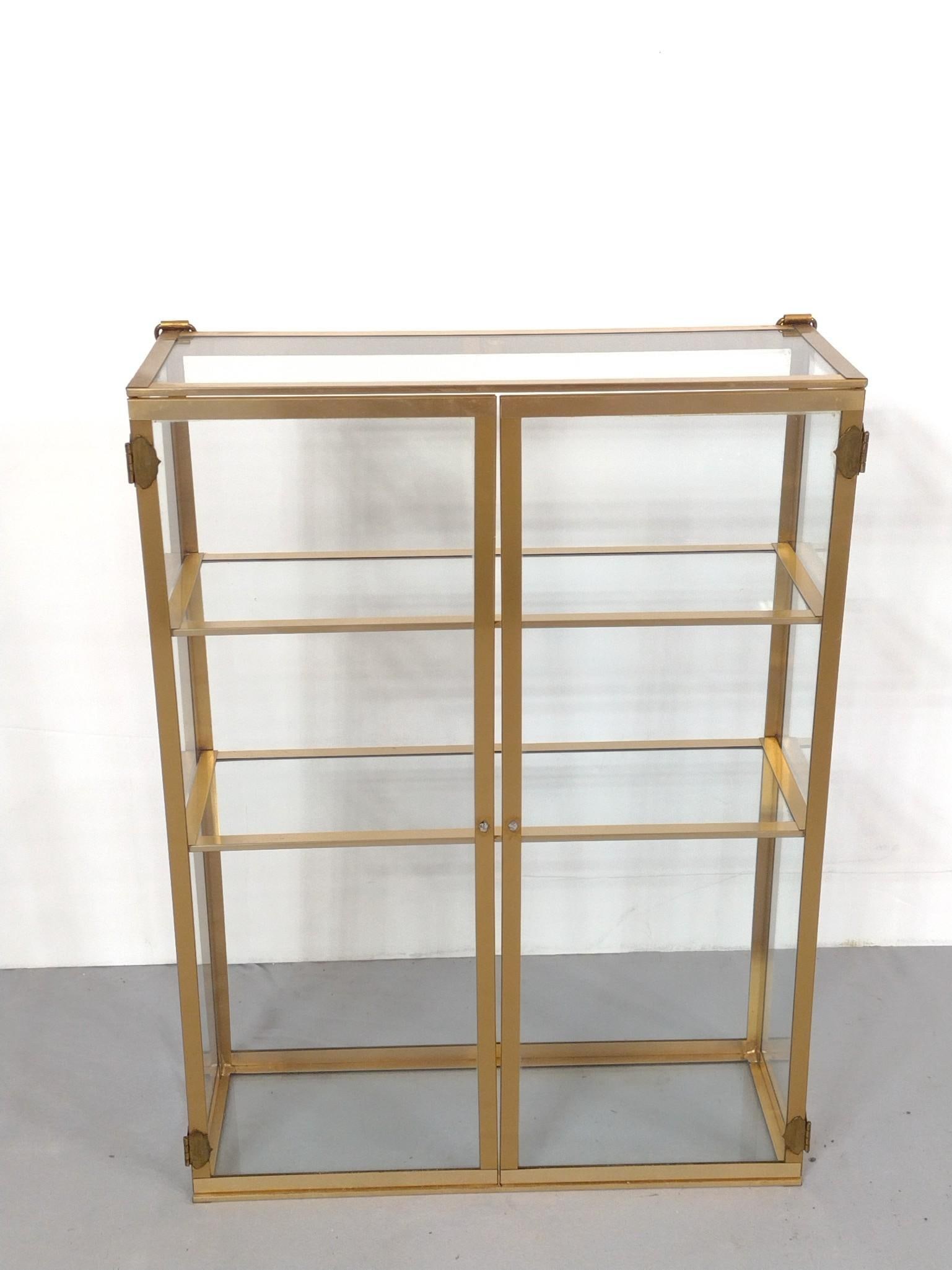 Glass Wall Hanging Display Cabinet (1 of 3)
