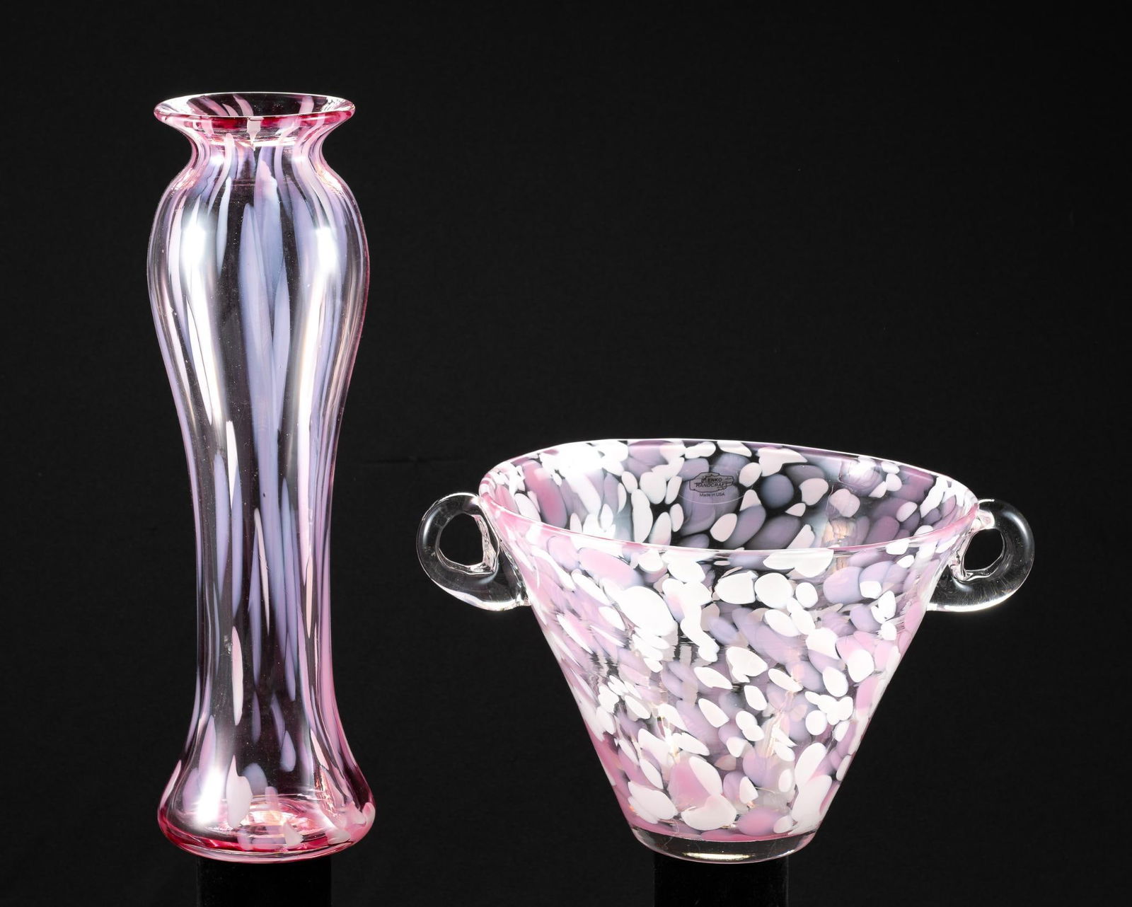 2 Pcs Blenko Glassware (1 of 6)