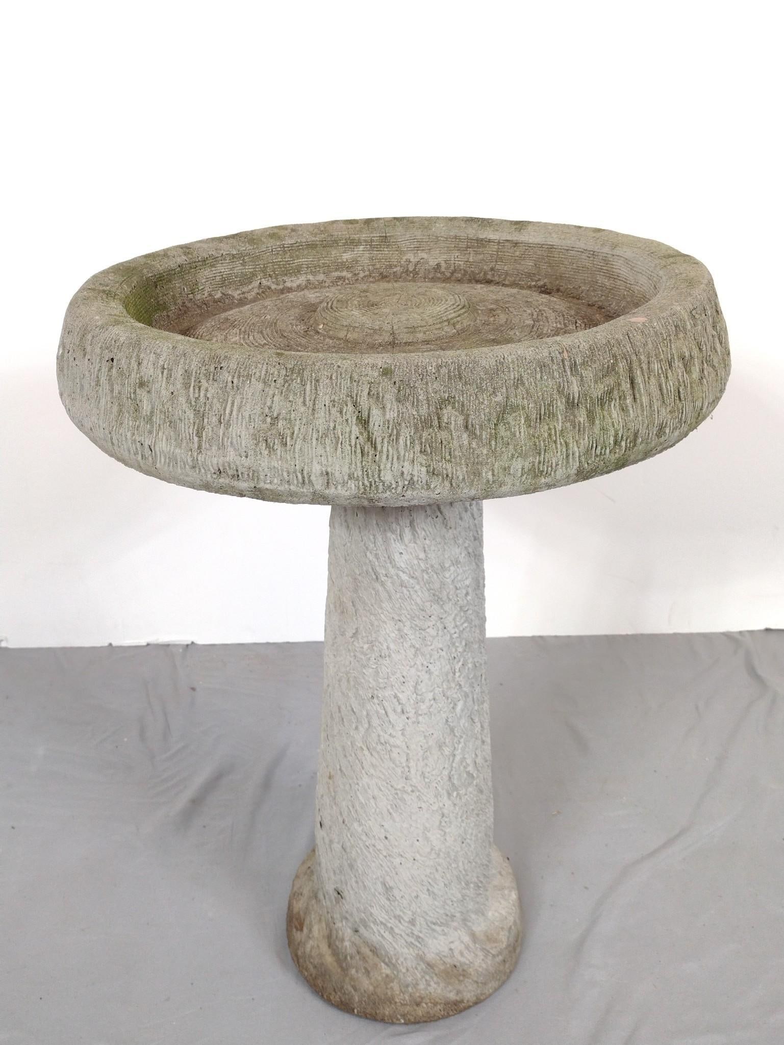 Cement Bird Bath (1 of 3)