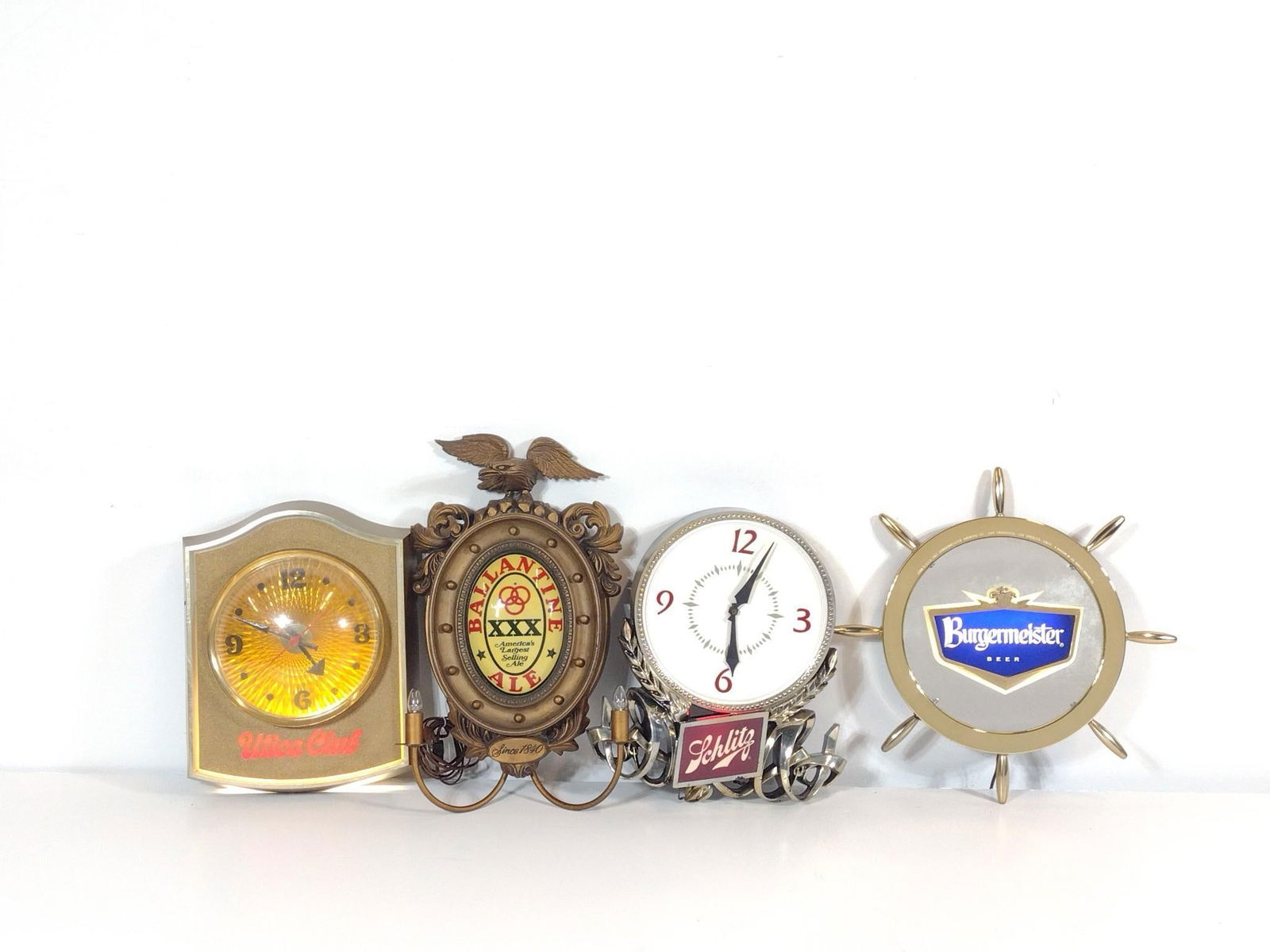 4 Beer Signs Incl Burgermeister (1 of 4)