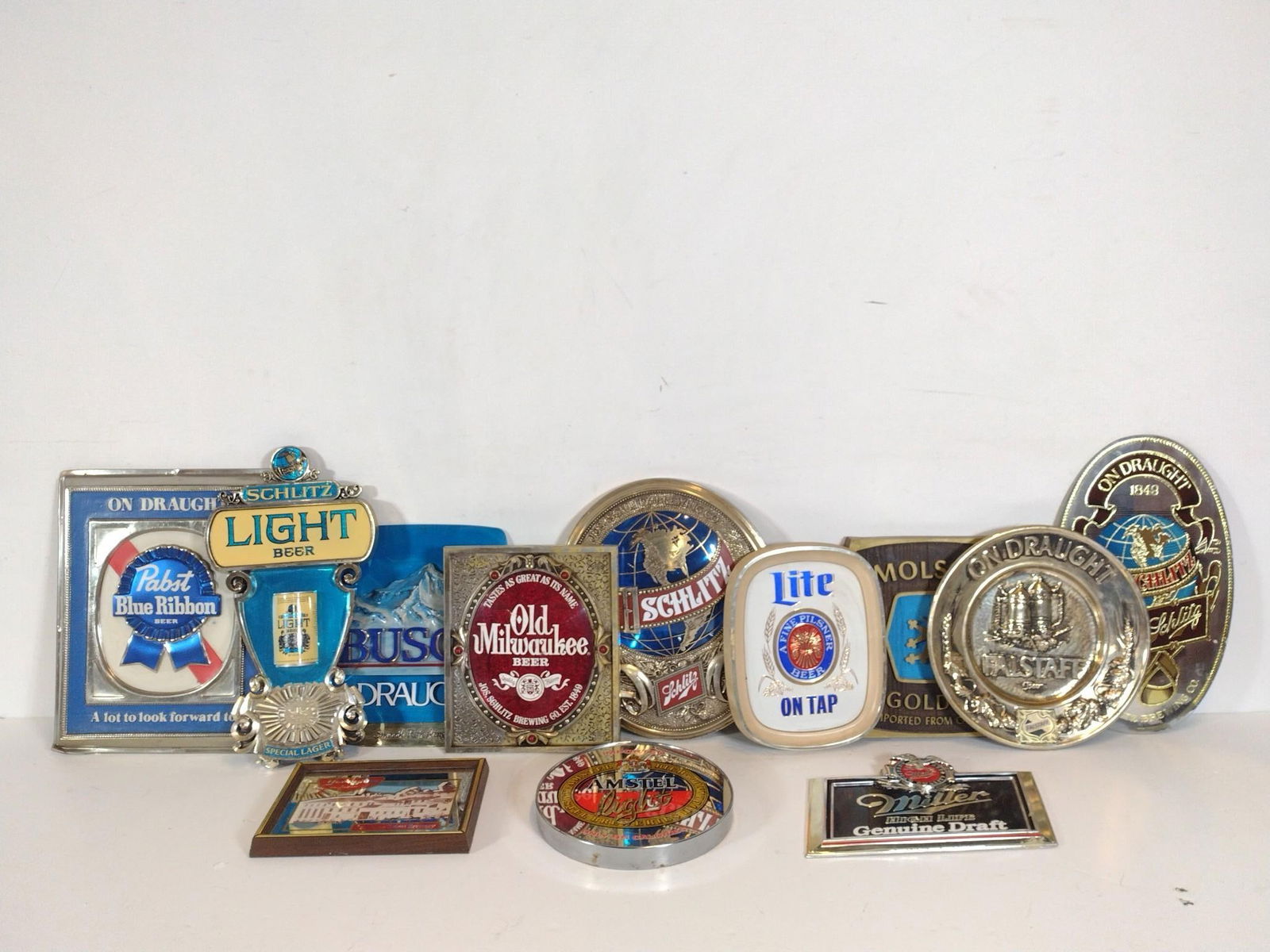 12 Hanging Beer Advertisement incl. Old Milwaukee (1 of 4)