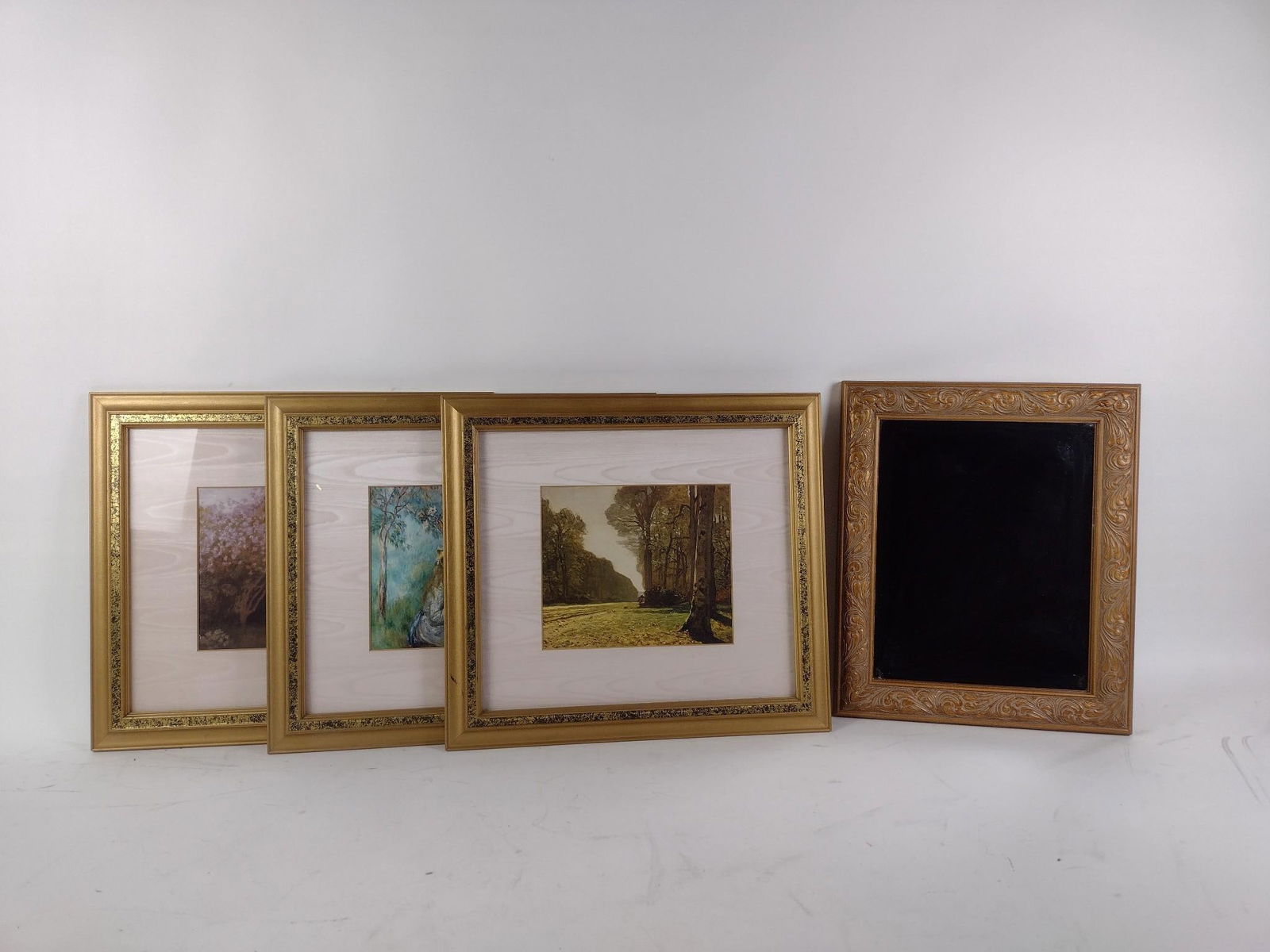 3 Framed Prints & Wall Mirror (1 of 5)