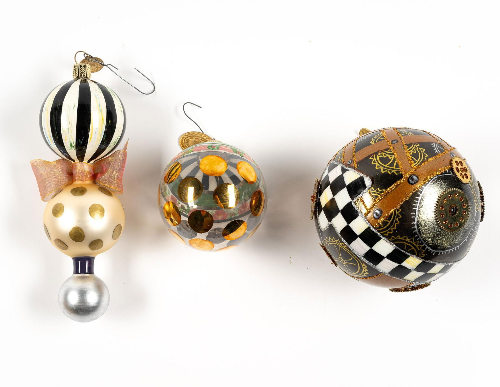 Three Ornaments Including MacKenzie Childs (1 of 1)