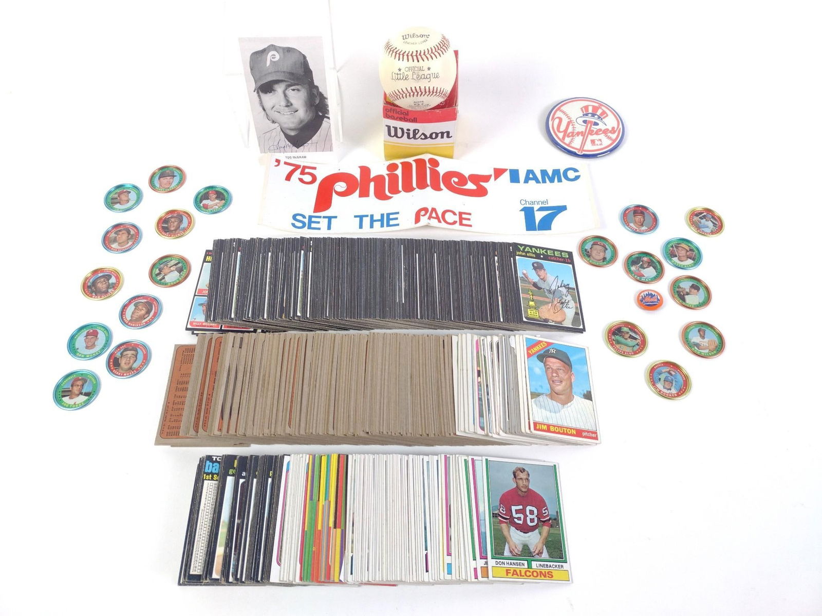 Lot of Baseball Memorabilia incl Baseball Cards (1 of 5)