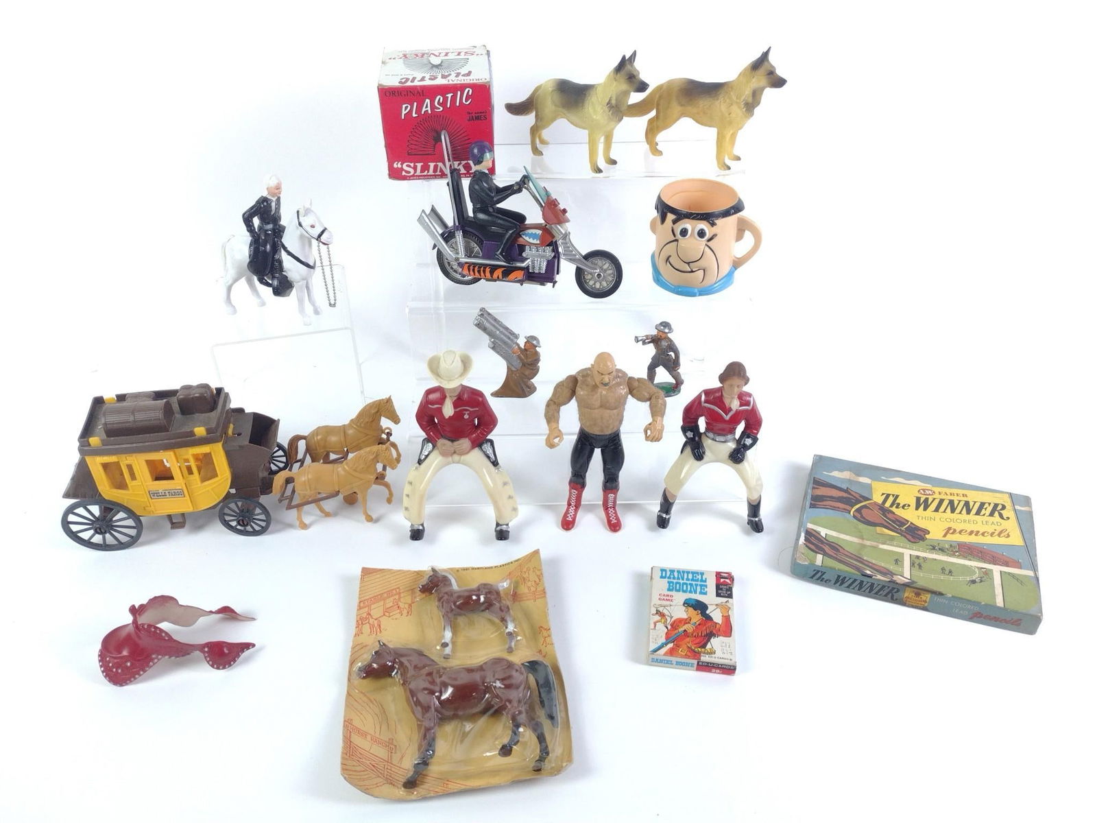 Lot of Vintage Toys incl Hopalong Cassidy (1 of 6)