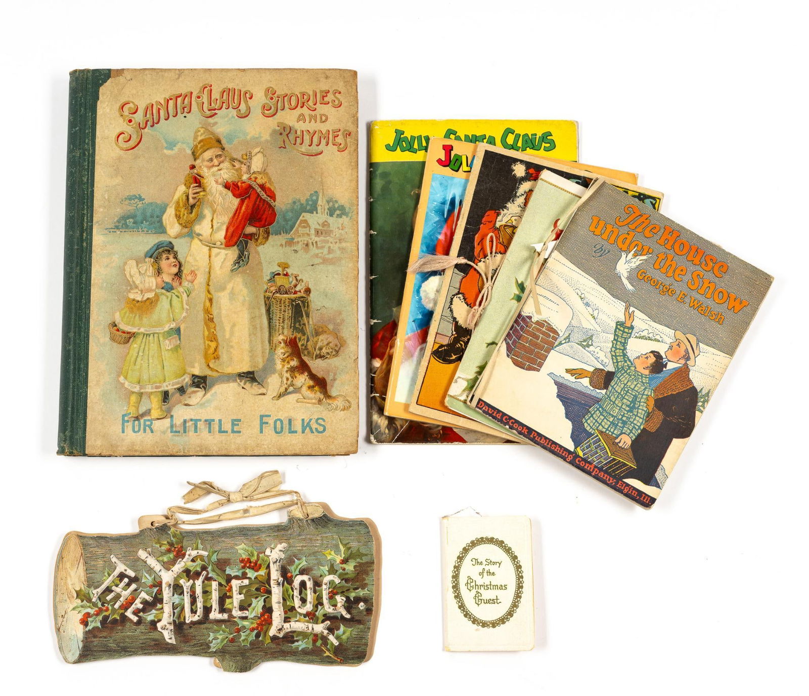 8 Antique Christmas Books (1 of 1)