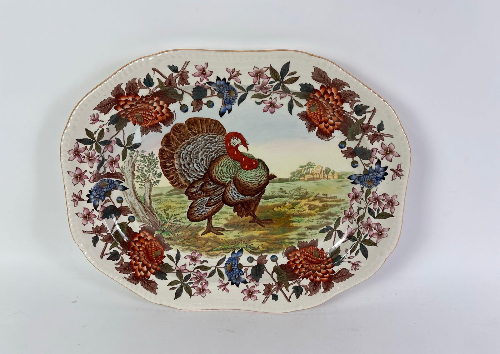 Large Spode Turkey Platter (1 of 2)