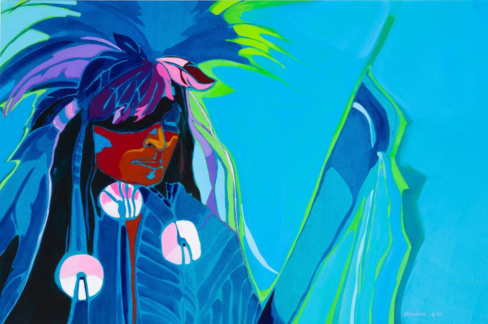 Acrylic Painting by Janet Katherine Lamkin (1 of 4)