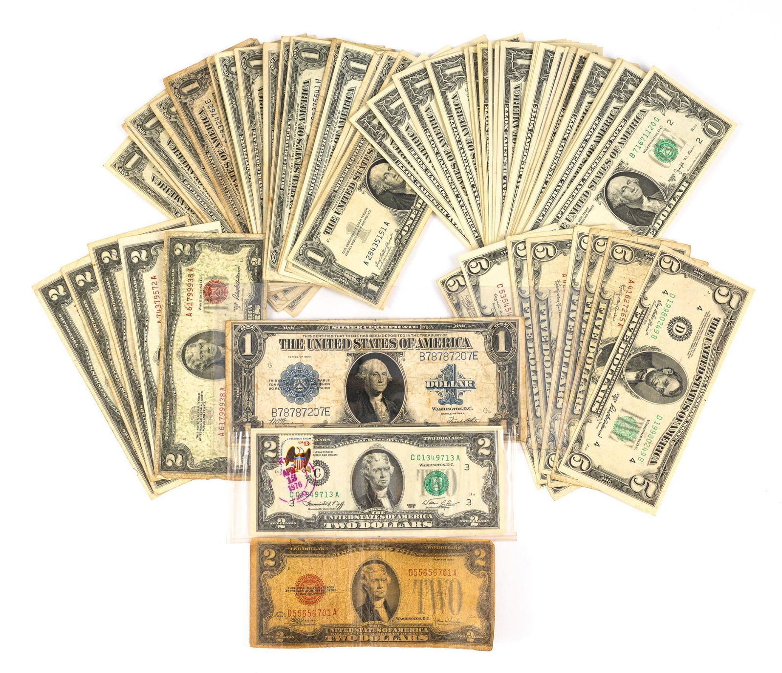 United States Paper Currency Including Silver Certificates (1 of 1)