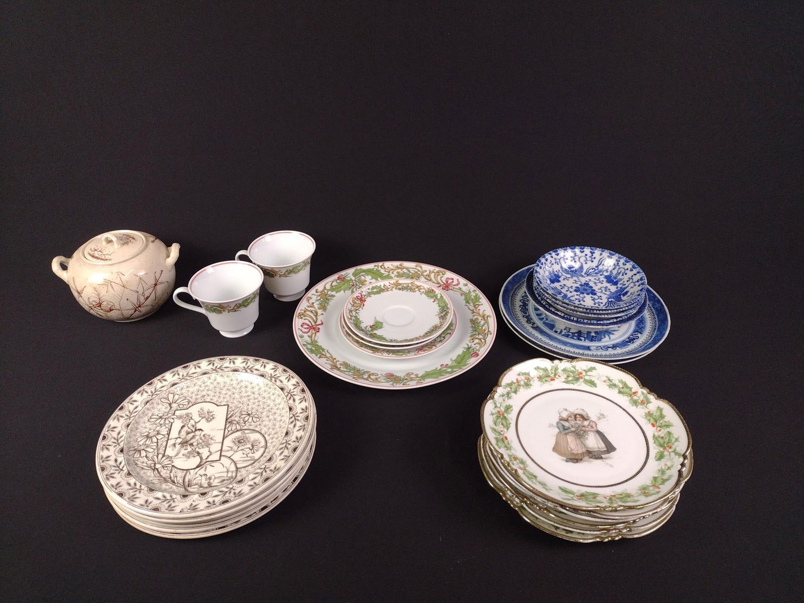 26 Pcs Assorted Dinnerware incl Asian (1 of 10)