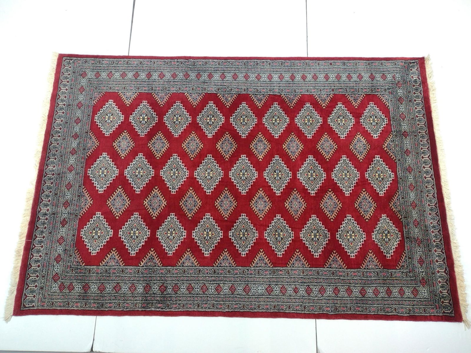 Oriental Red Area Rug (1 of 6)