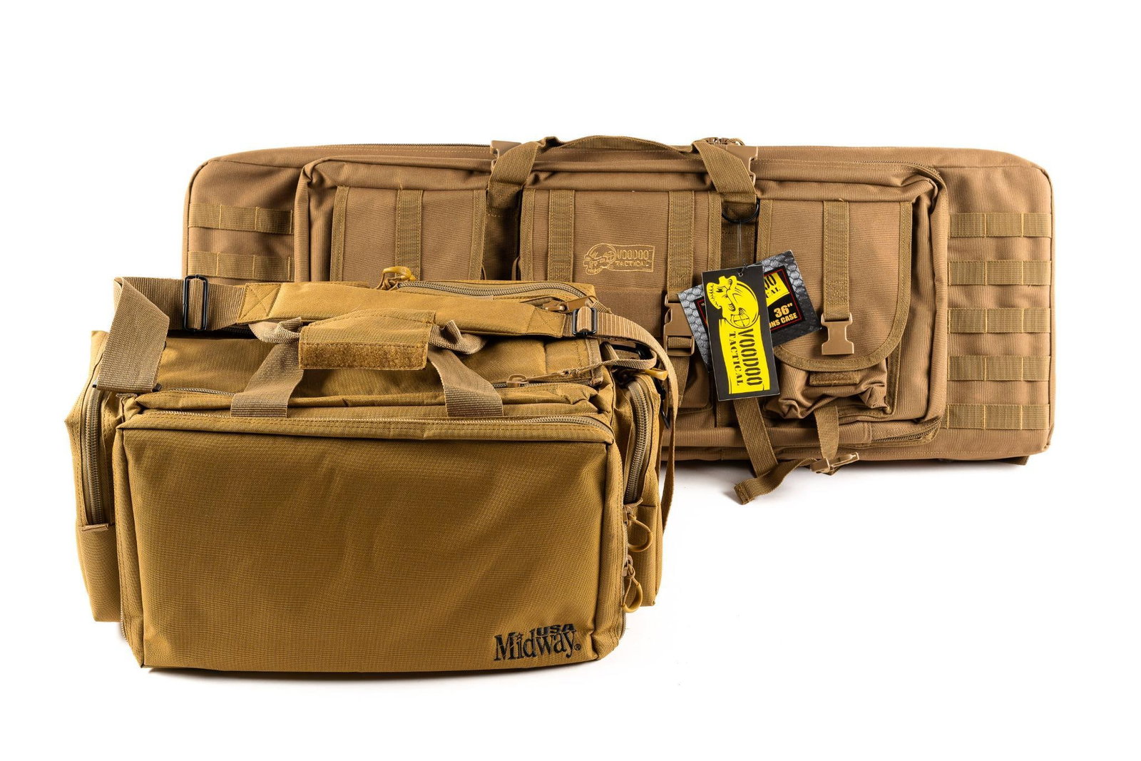 1 Gun Case & 1 Range Case: Includes Voodoo and USA Midway.