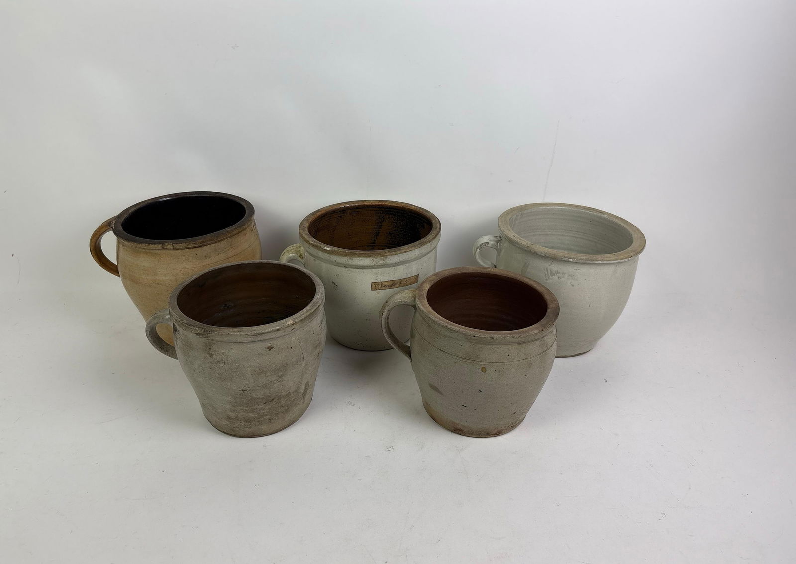 5 Crocks with Handles incl F.H. Cowden (1 of 5)