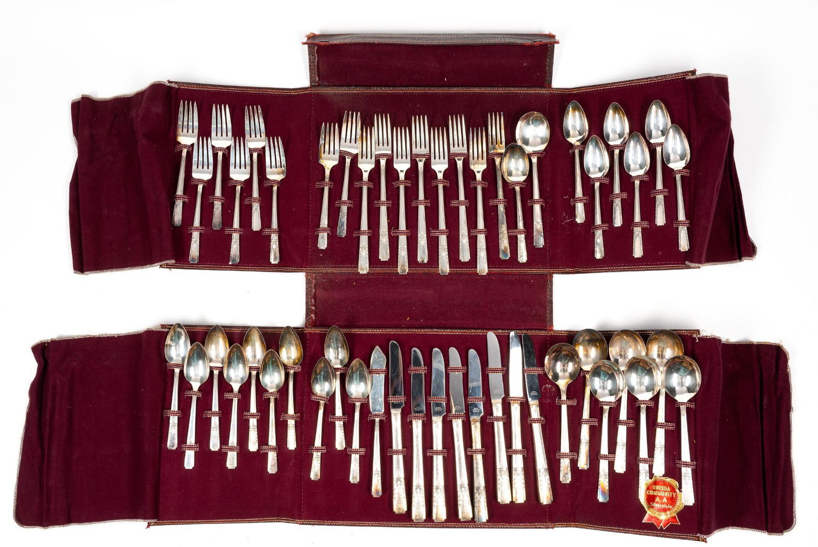 Oneida Community Silver Plate Flatware Service (1 of 3)