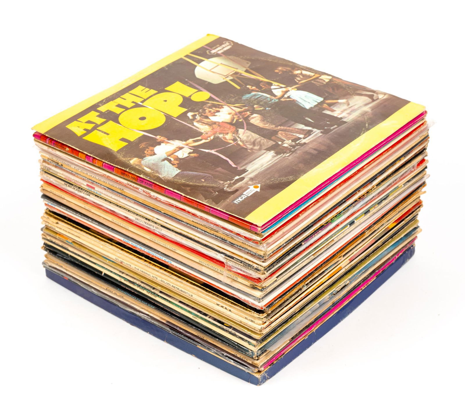 Grouping of Pop and Rock Vinyl Records (1 of 2)