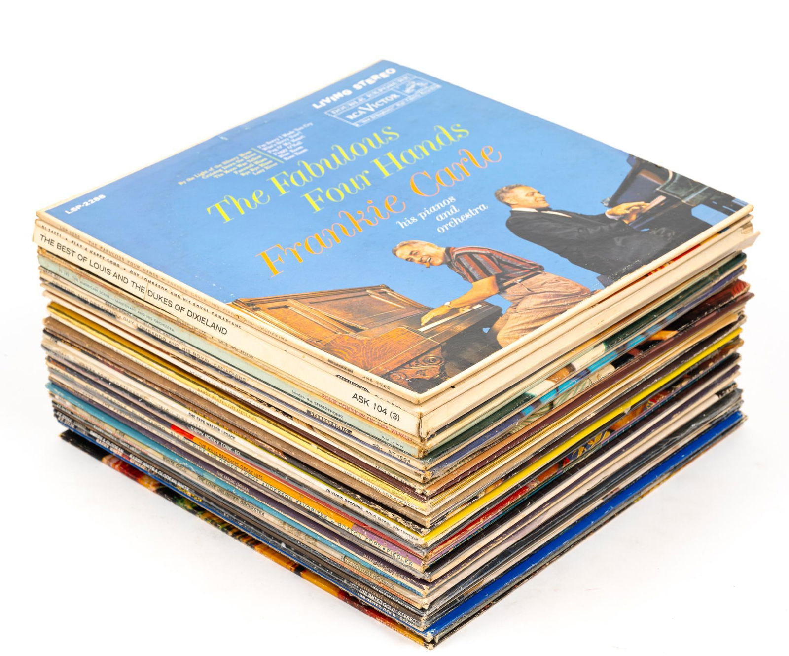 Grouping of Jazz, R&B, and Soul Vinyl Records (1 of 2)