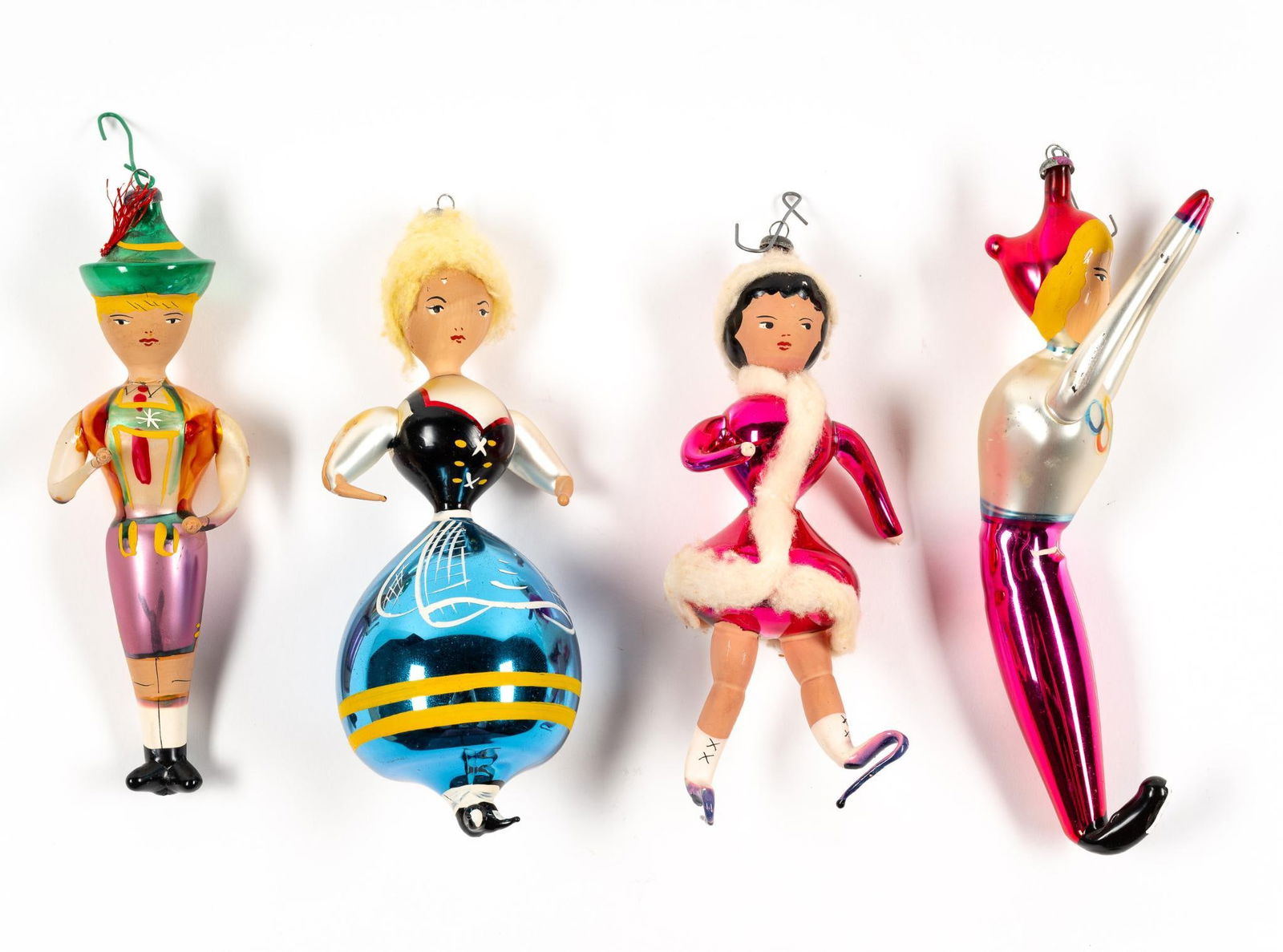 Antique De Carlini Glass Ornaments (1 of 3)