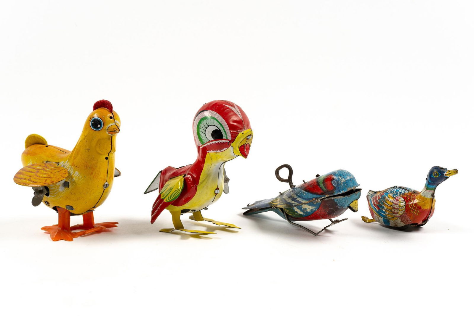 4 Bird Themed Wind-Up Toys incl Mikuni (1 of 3)